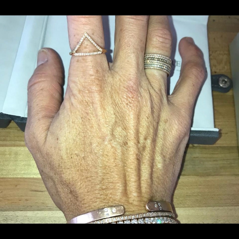 Repossi Solid 18k Rose Gold Ring - image 8